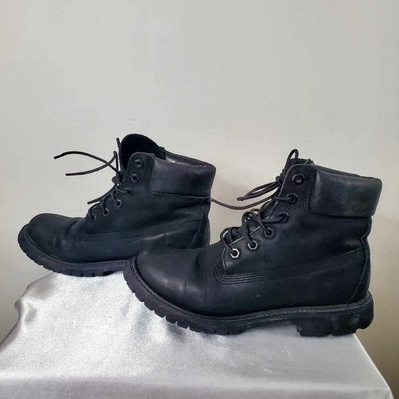 Timberland Premium Waterproof Combat Black Nubuck - Picture 7 of 15